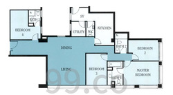 Clemenceau Avenue (D9), Apartment #539639581
